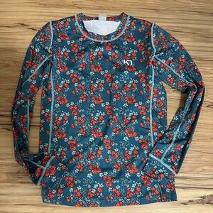 Kari Traa Floral Long Sleeve base layer